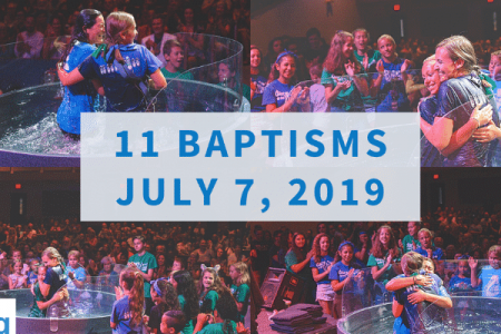11 Baptisms - July 7 2019
